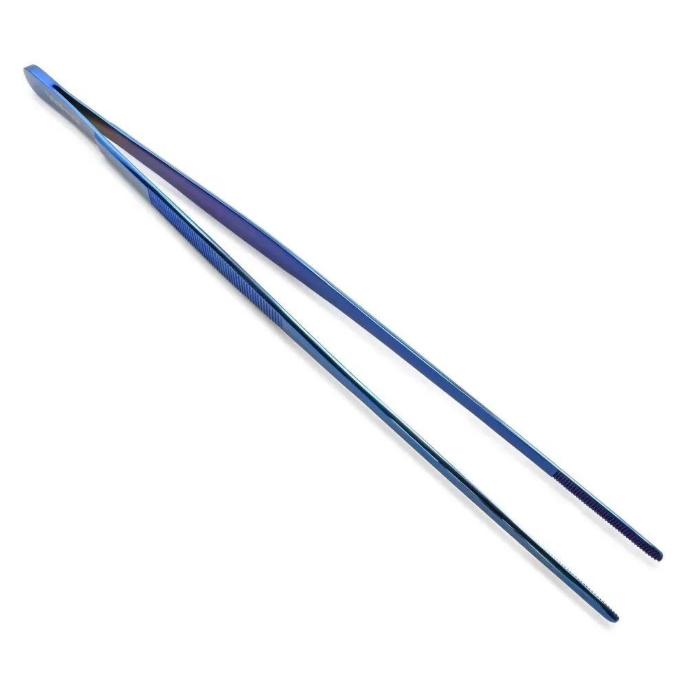 Titanium Plated Giant Lange Reach Tweezer, 12 inch