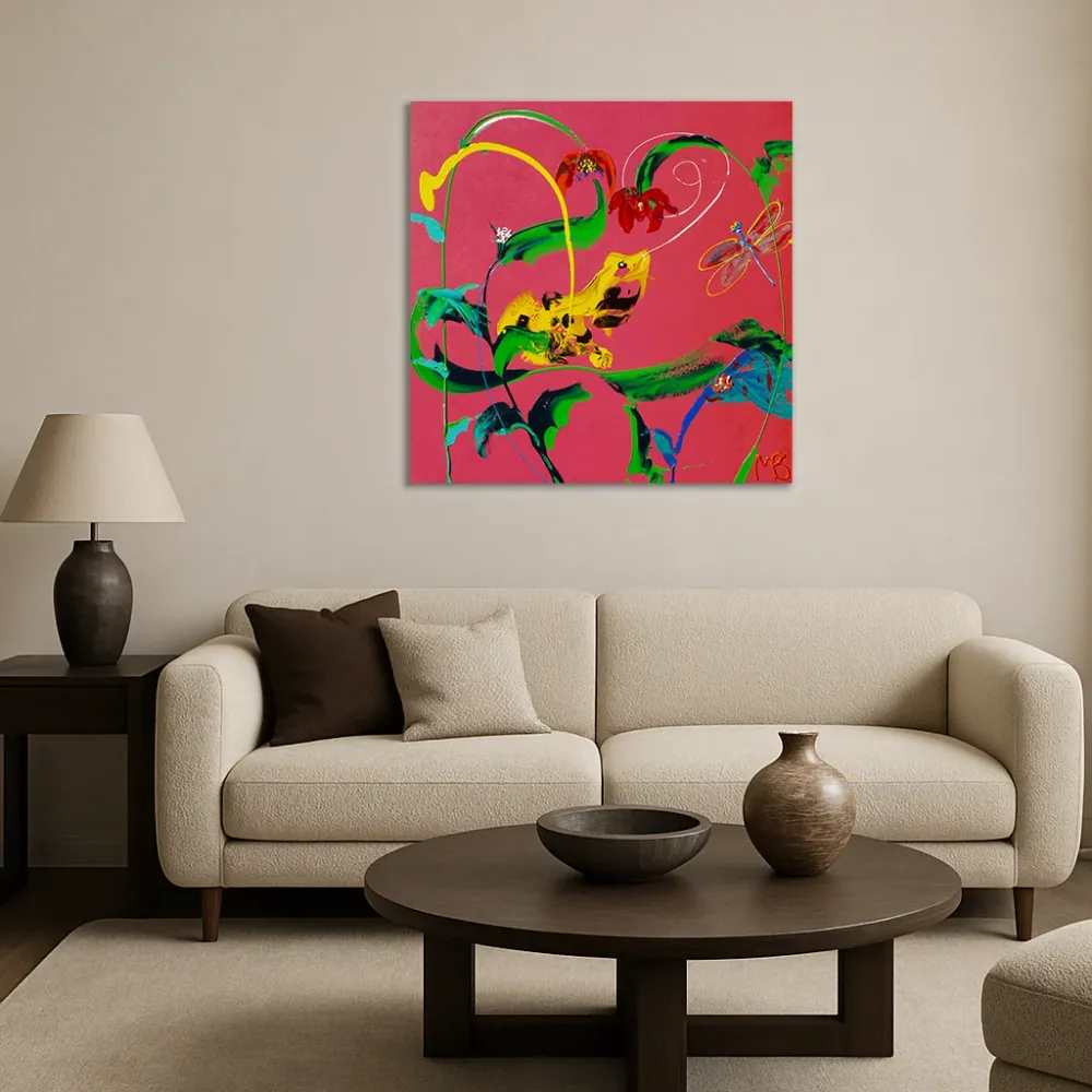 Abstract schilderij