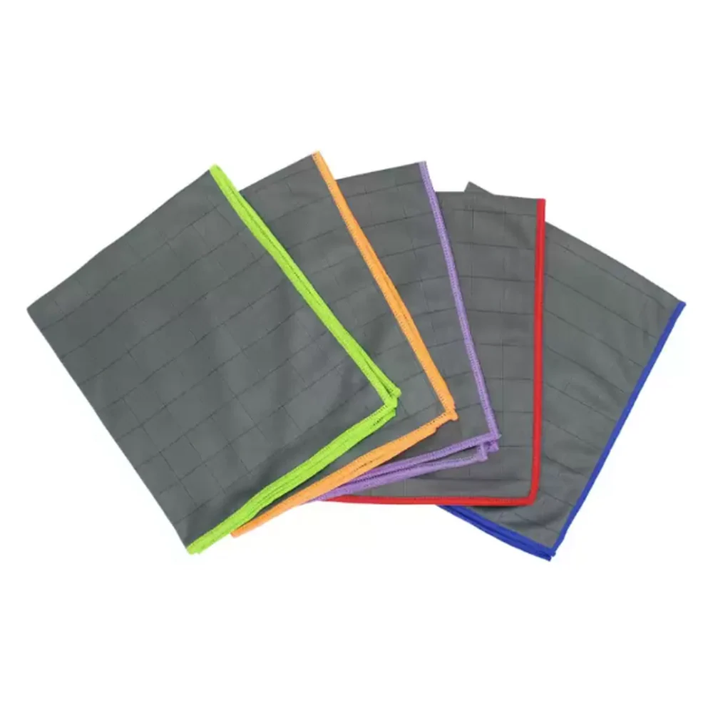 5 x Microvezeldoek CARBON 40 x 50 cm Force