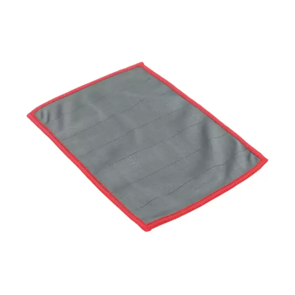 5 x Microvezeldoek CARBON 15 x 20 cm rood Force