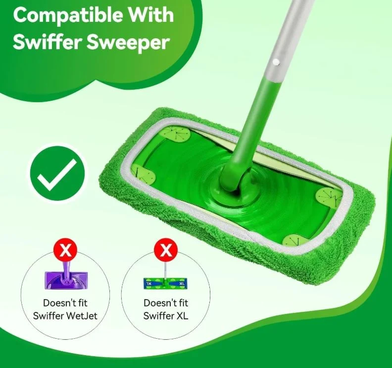 EcoMop™ | Herbruikbare Vloerpads 2+2 gratis