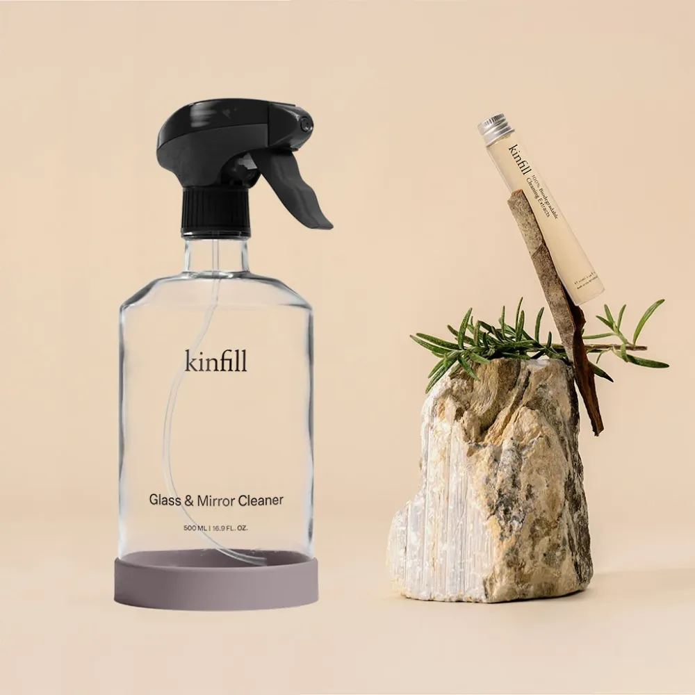 Starter kit Glass & Mirror - glas en spiegelreiniger Kinfill