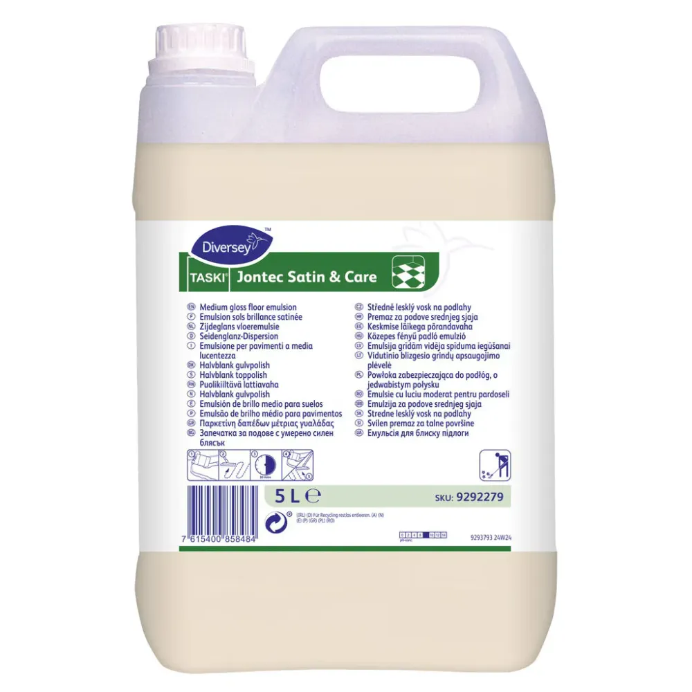 TASKI Jontec Satin & Care (Luna) F2d 5L - Zijdeglans Vloeremulsie