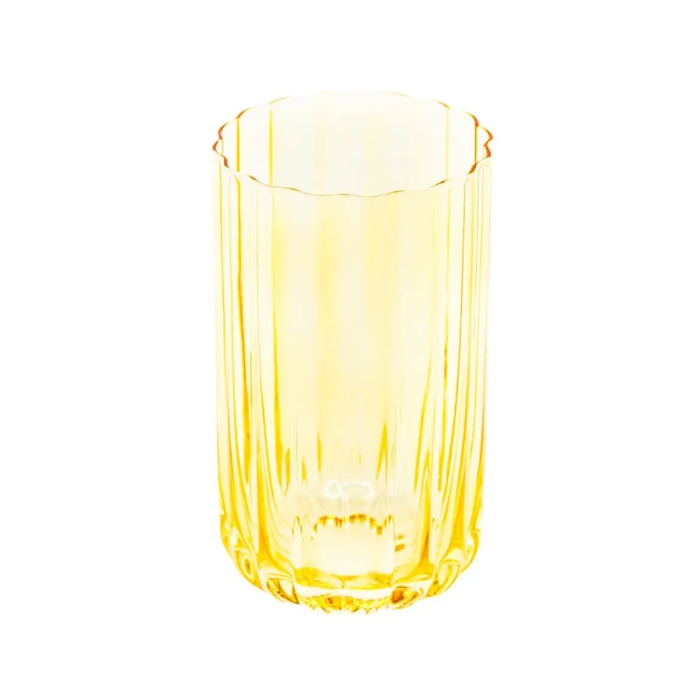 Brut Homeware Longdrink Gaia - set van 4 - oker Brût Homeware