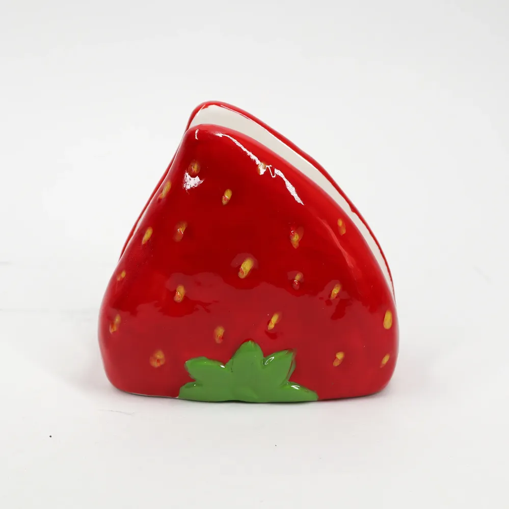Servilletero De Ceramica Forma De Sweet and Gourmet