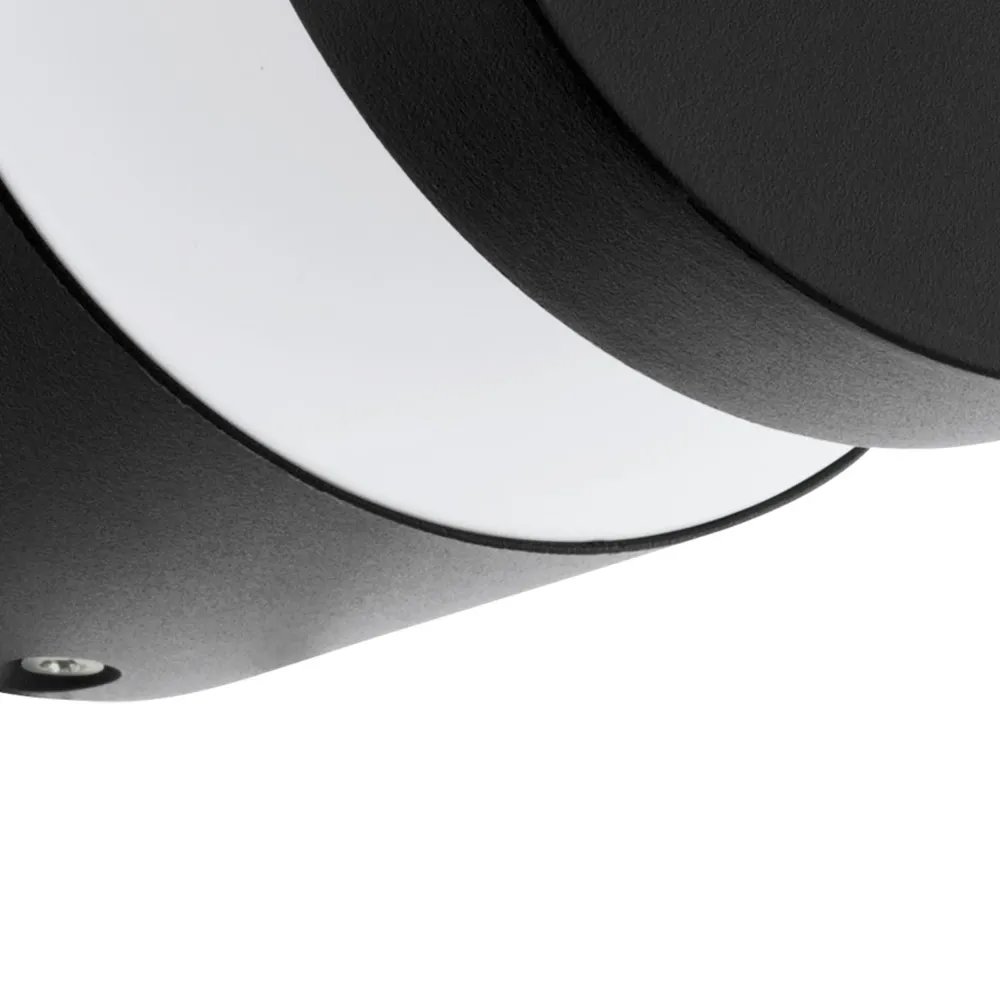EGLO plafondlamp buiten Melzo - led - 13.5 cm - zwart