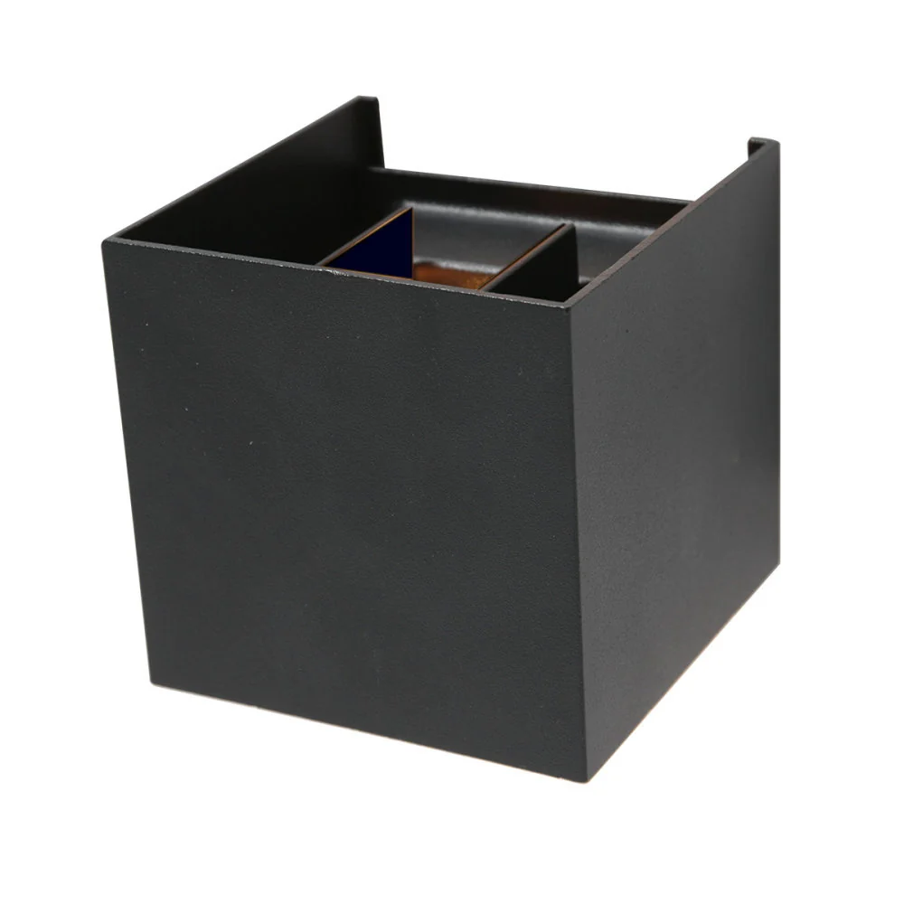 Steinhauer buitenlamp Boxx - 2 lichts - 10x 9.8 cm - zwart
