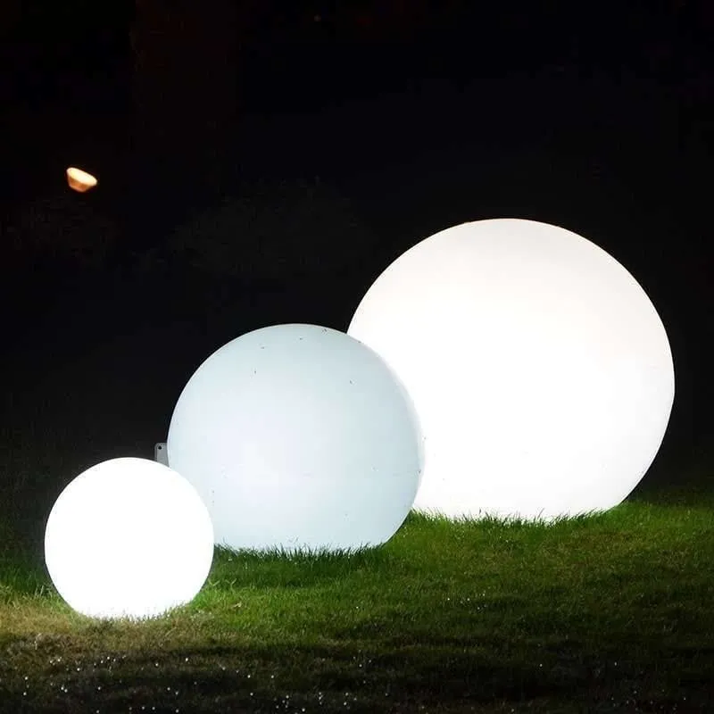 Ylumen buitenlamp Globe - 1 lichts - 40 x 40 cm - wit