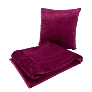 Set van deken en Sierkussen Flat Kayoom