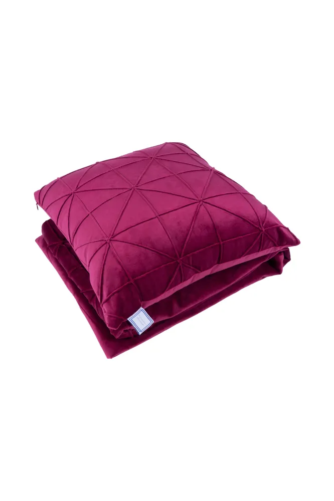 Set van deken en Sierkussen Flat Kayoom
