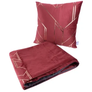 Set van deken en Sierkussen Flow Kayoom