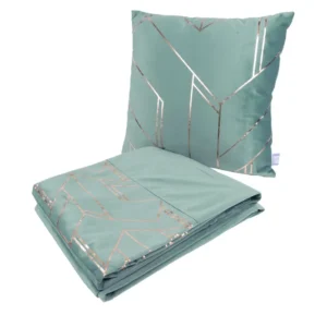 Set van deken en Sierkussen Flow Kayoom