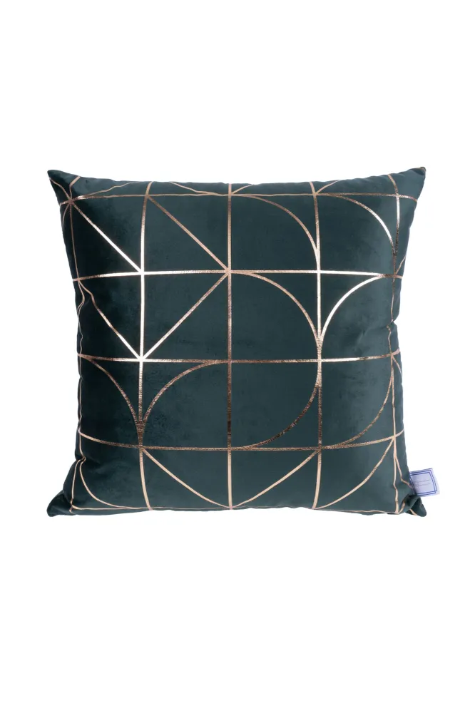 Set van deken en Sierkussen Shapes Kayoom