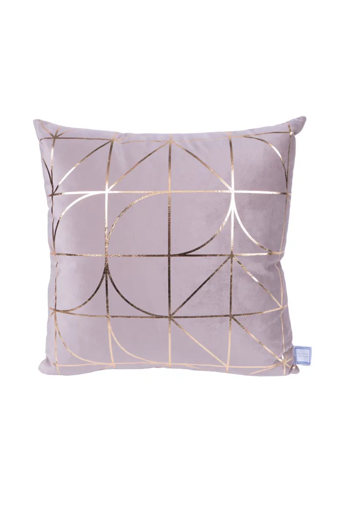 Set van deken en Sierkussen Shapes Kayoom