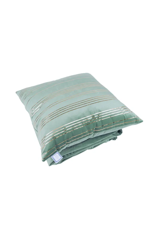 Set van deken en Sierkussen Stripe Kayoom