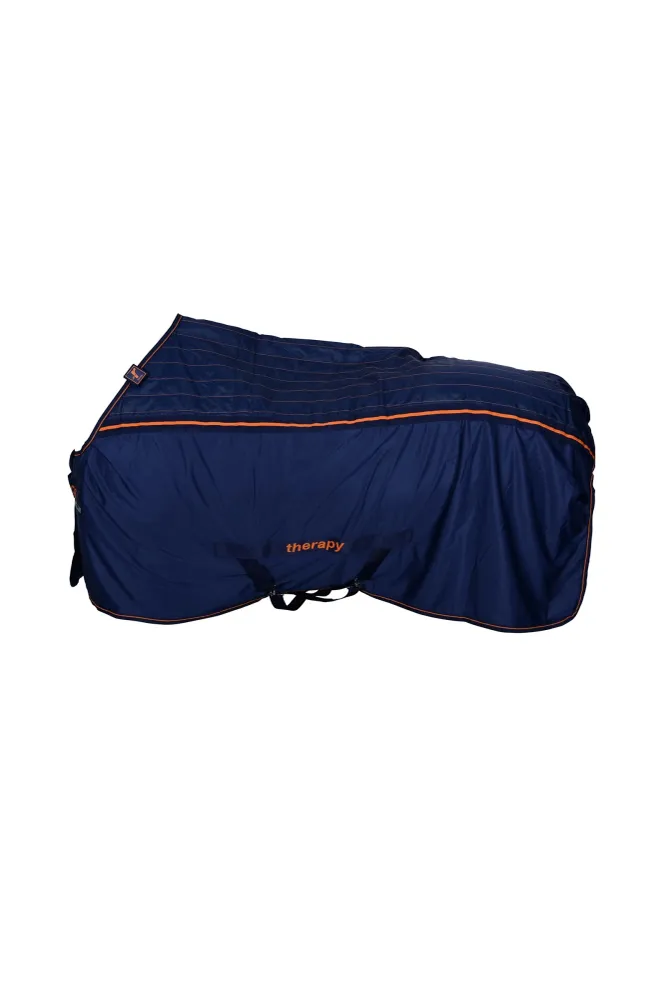 Therapy Cooler Rug, 0 g Dark Blue/Orange 140 Kunststof