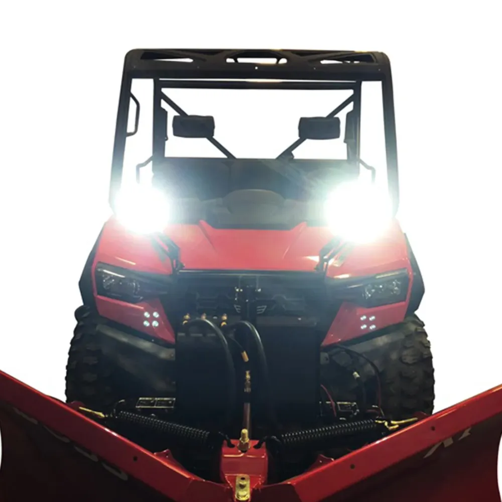 Boss MSC12246 UTV Snow Plow Headlight Kit met Duwsteun