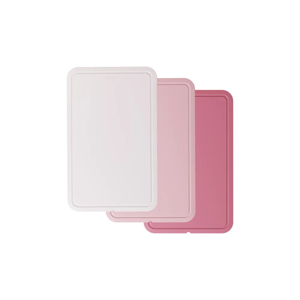 LEO 3-delig snijplankenset Legacy Pink