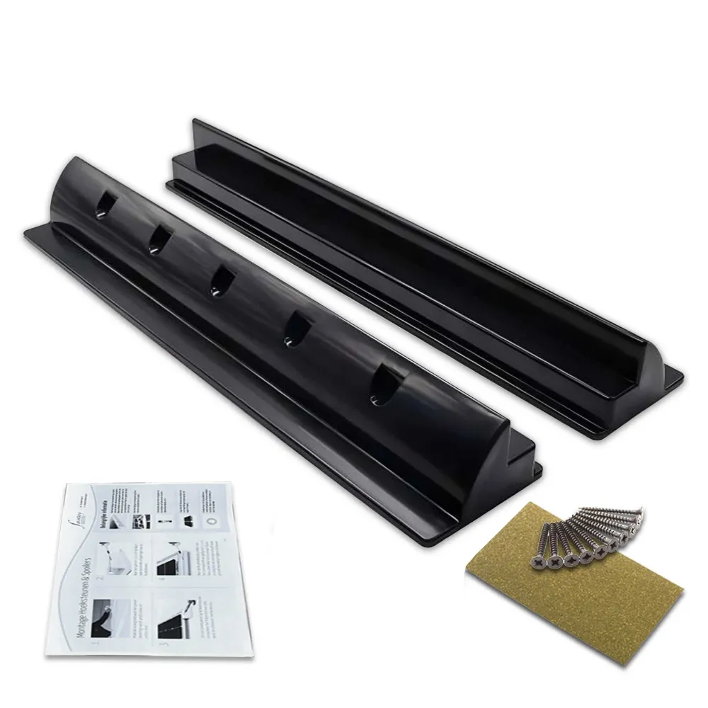 ABS spoiler 68 cm zwart (Set van 2) Faraday Energy