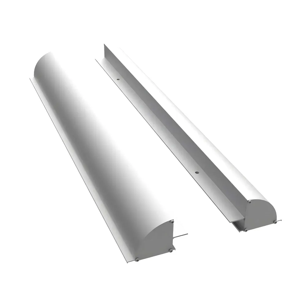 Aluminium spoiler 55 cm zilver (Set van 2) Faraday Energy