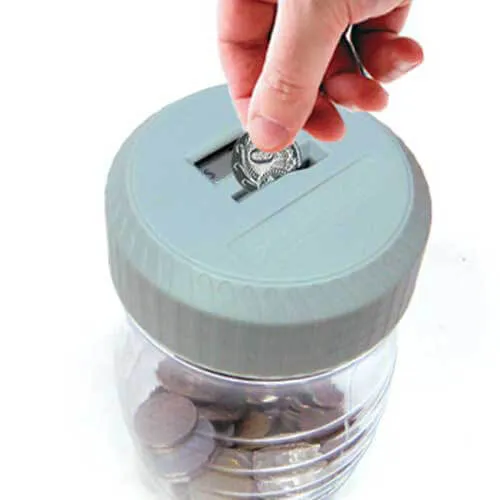 Digitale munt tellen geldpot Handy Innovations