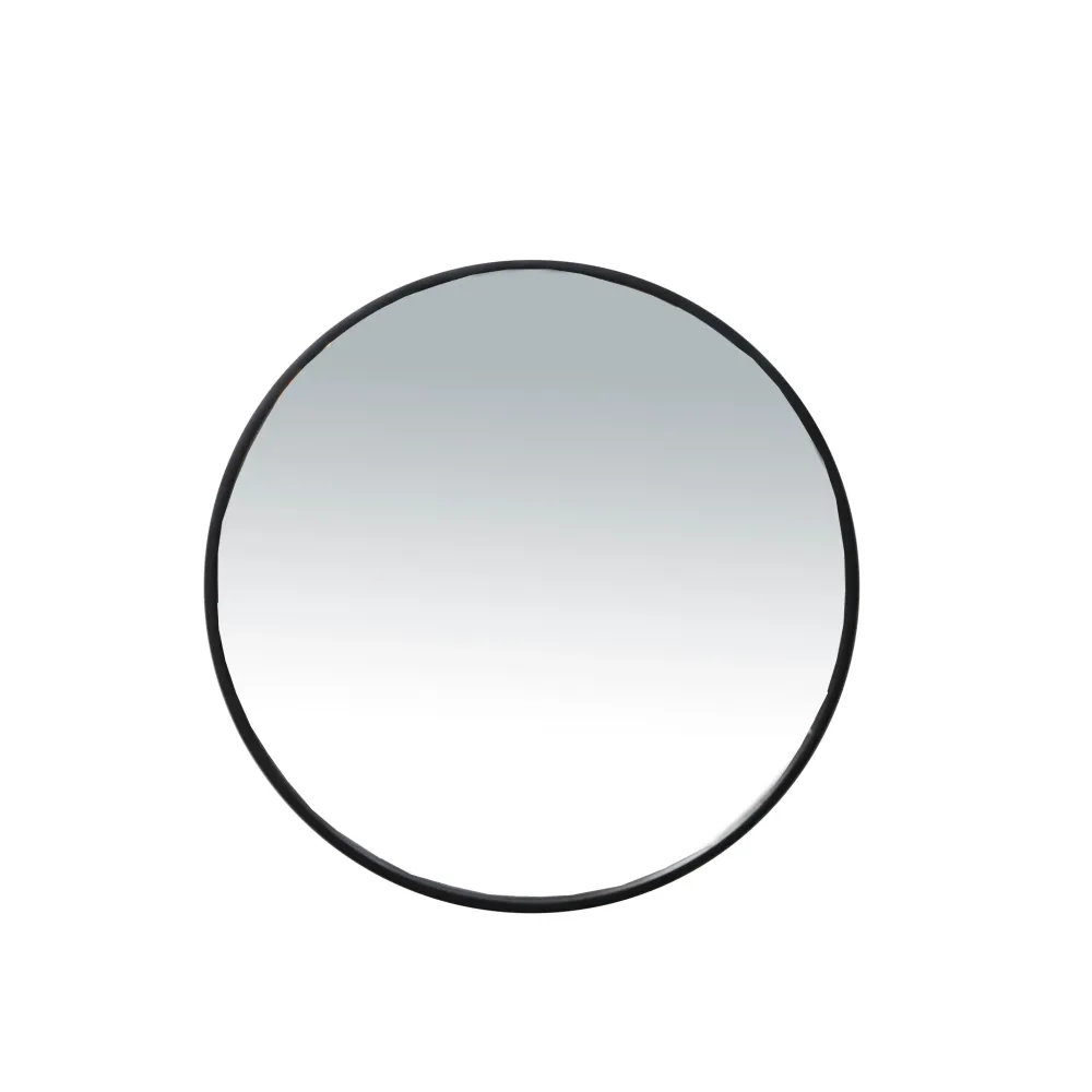 Ronde Spiegel Céleste - 50 cm - Zwart Metaal