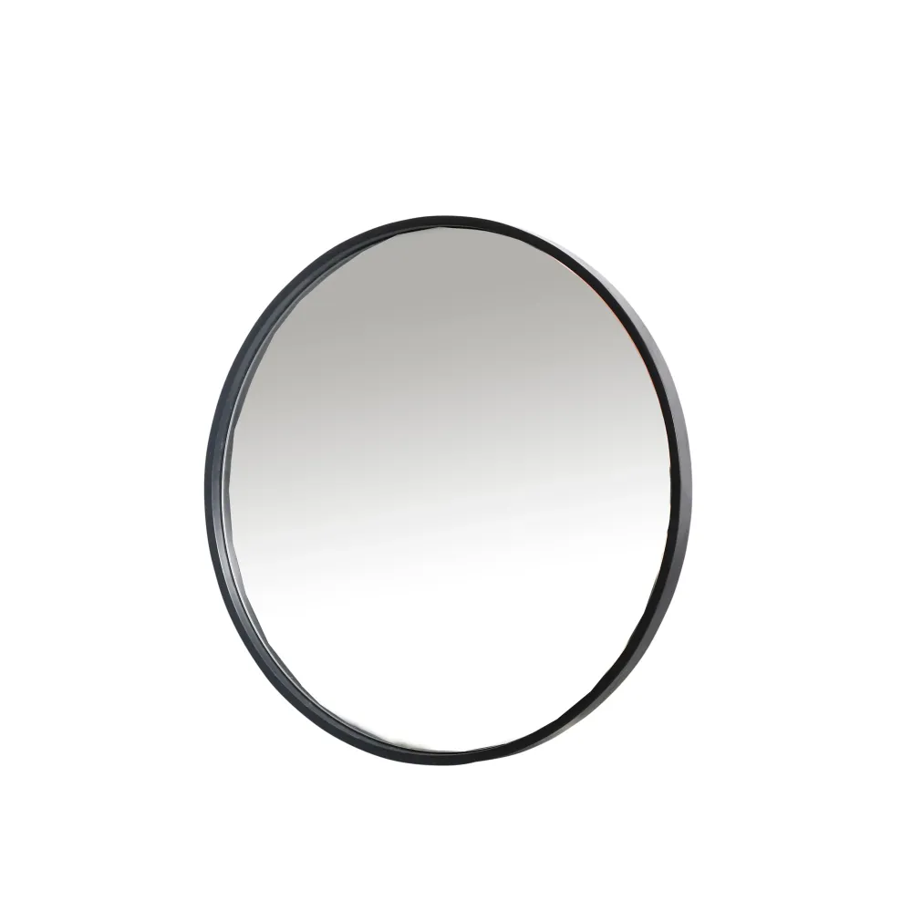 Ronde Spiegel Céleste - 50 cm - Zwart Metaal