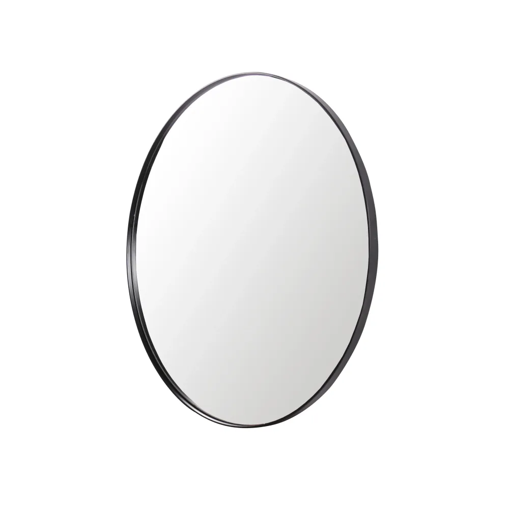 Ronde Spiegel - Zwart - Ø80cm