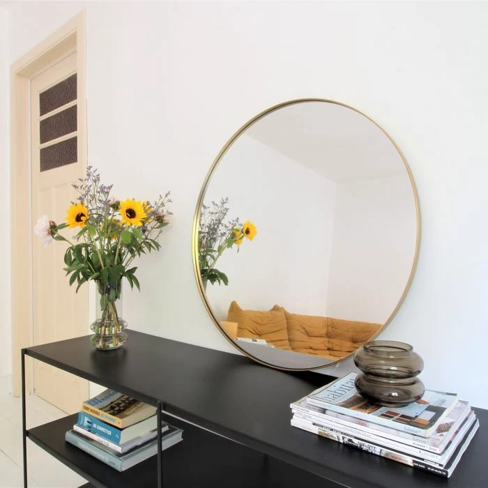 Spiegel goud Céleste - 80 cm