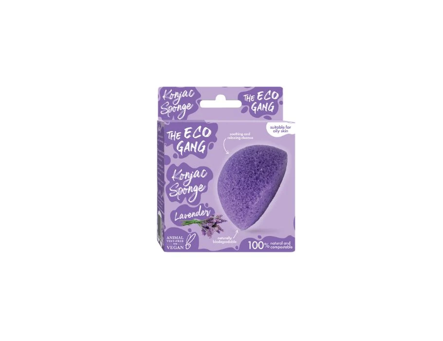 Konjac Spons Lavendel The Eco Gang