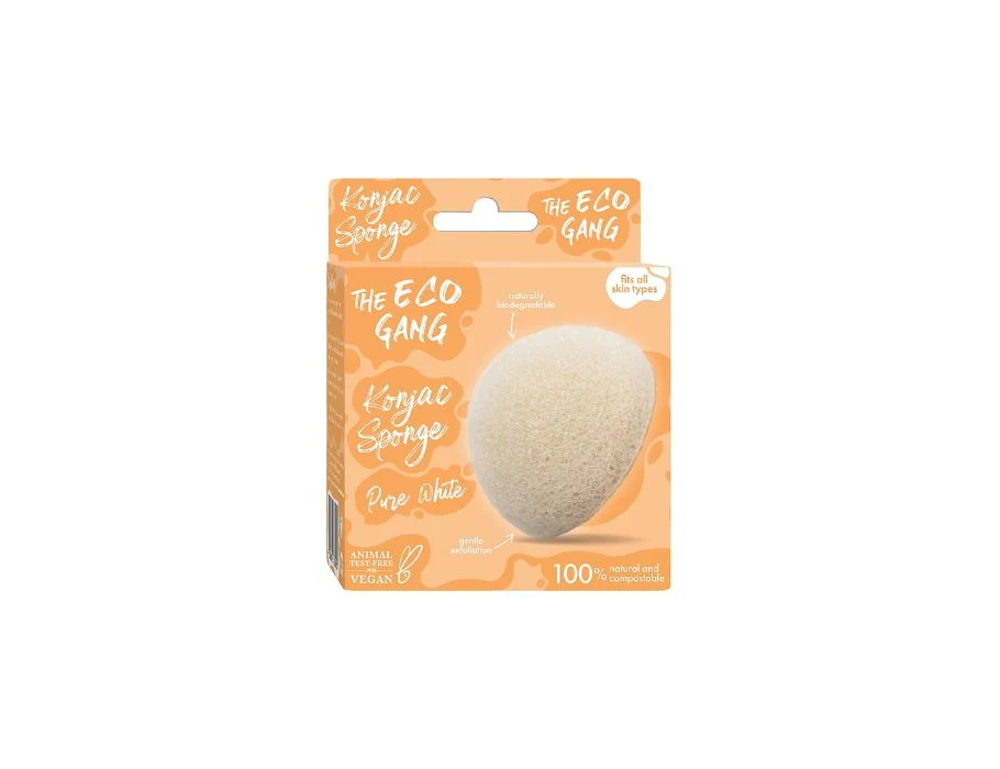 Konjac Spons Puur wit The Eco Gang
