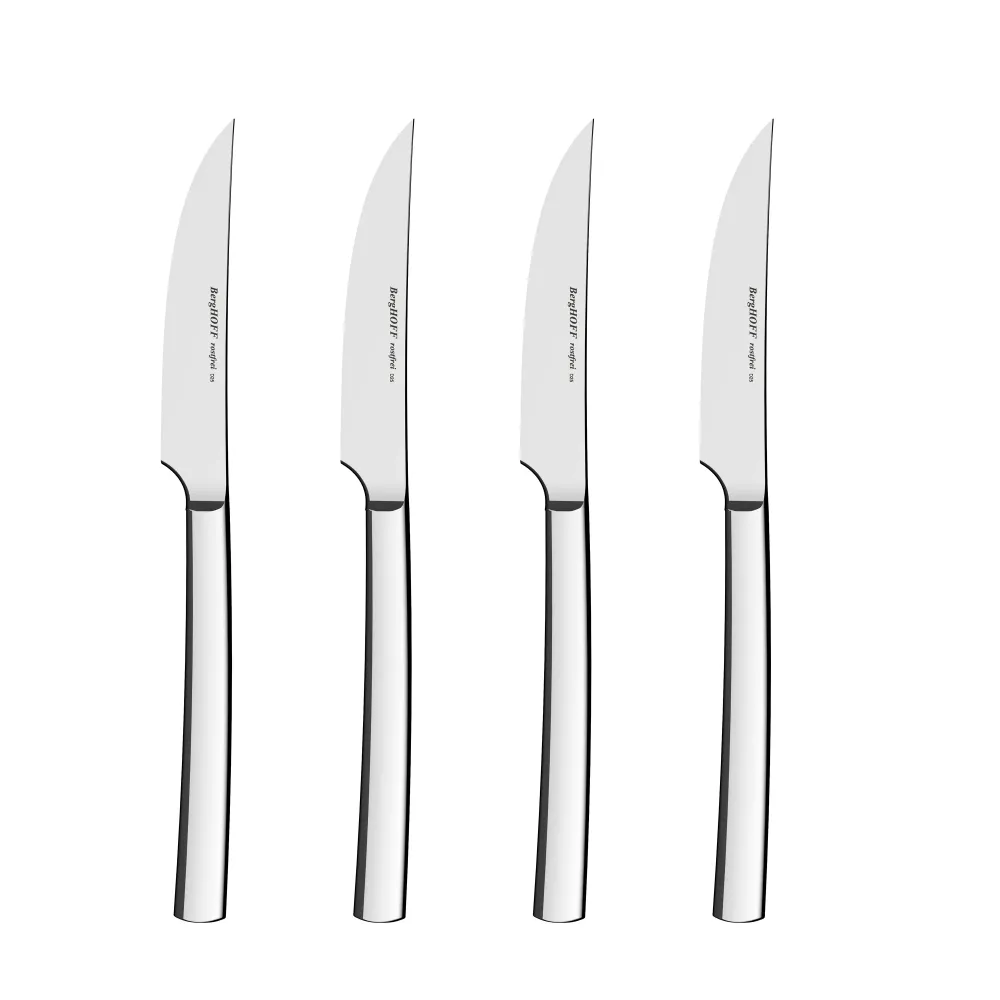 LEO 4-delige steakmessenset Pure