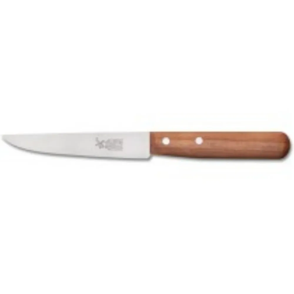 ROBERT HERDER Buckels- Steakmes 11cm rvs lemmet met gladde snede en FSC kersenhout heft