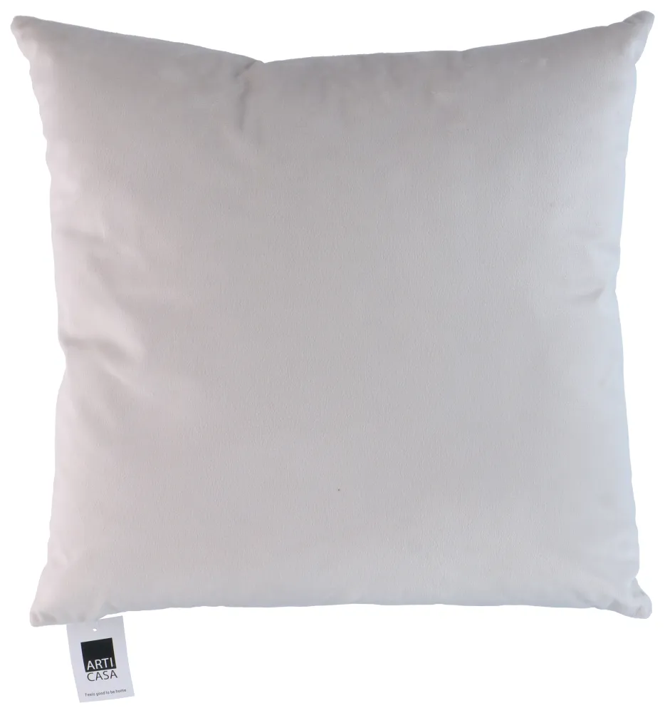 Cushion Velvet Light Grey Arti Casa