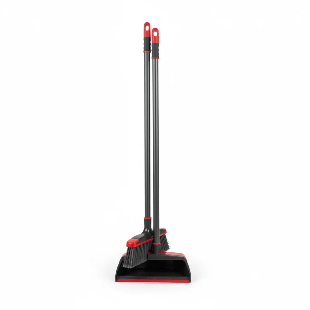 Dirt Devil - Luxe Stofblik & Bezem Set – 92 cm – Ergonomisch & Hygiënisch – Lange Steel
