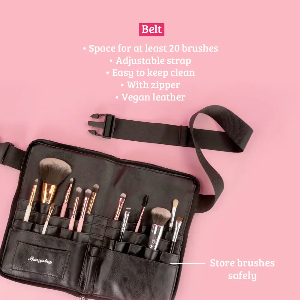 Ultimate Pro Makeup Brush Belt Large