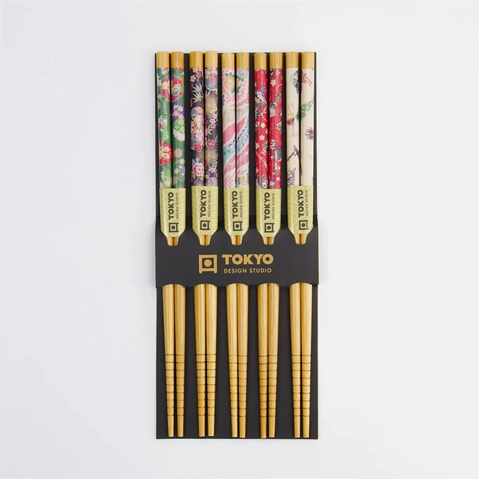 Tokyo Design Studio eetstokjes / chopsticks coloured set