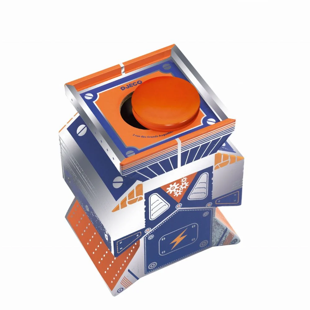 Djeco houten spaarpot voor babyrobot