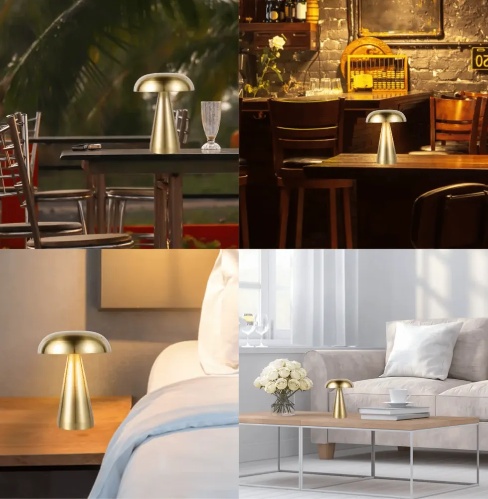 EtherealLight™ | Elegant en Functioneel Sfeerverlichting LED Nachtlamp met Oplaadbare Batterij