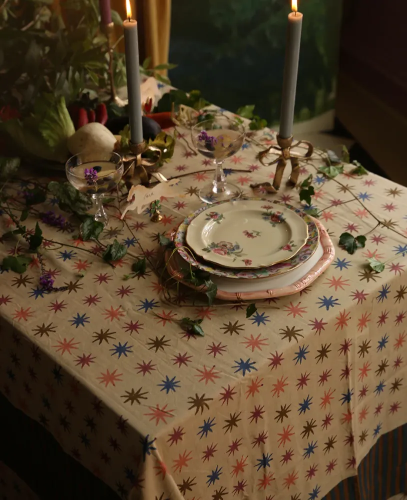 Doing Goods Tafelkleed Sterren Noa Star Table Throw Tote bag