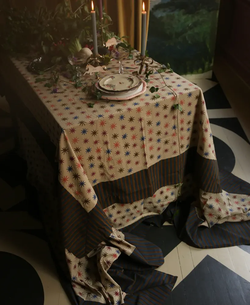 Doing Goods Tafelkleed Sterren Noa Star Table Throw Tote bag