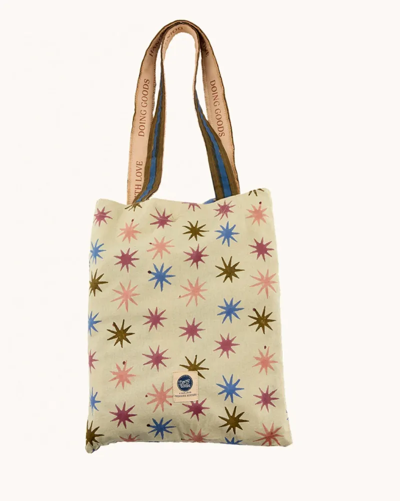 Doing Goods Tafelkleed Sterren Noa Star Table Throw Tote bag