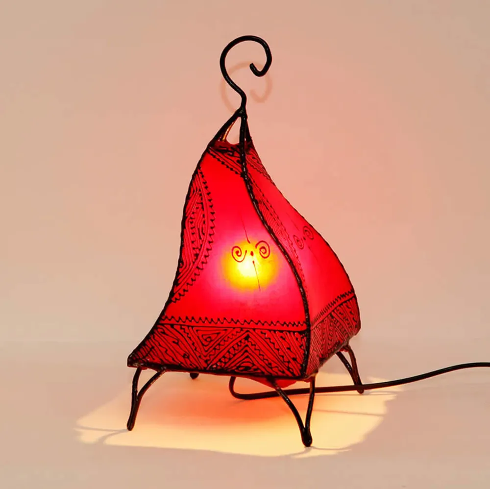 Henna lamp Fatuta rood