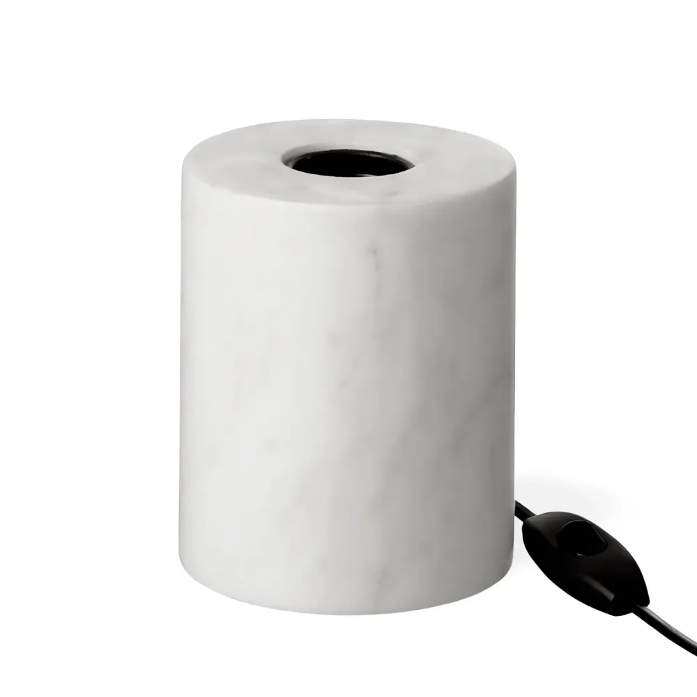Luxe Tafellamp Marmer Wit Jolipa