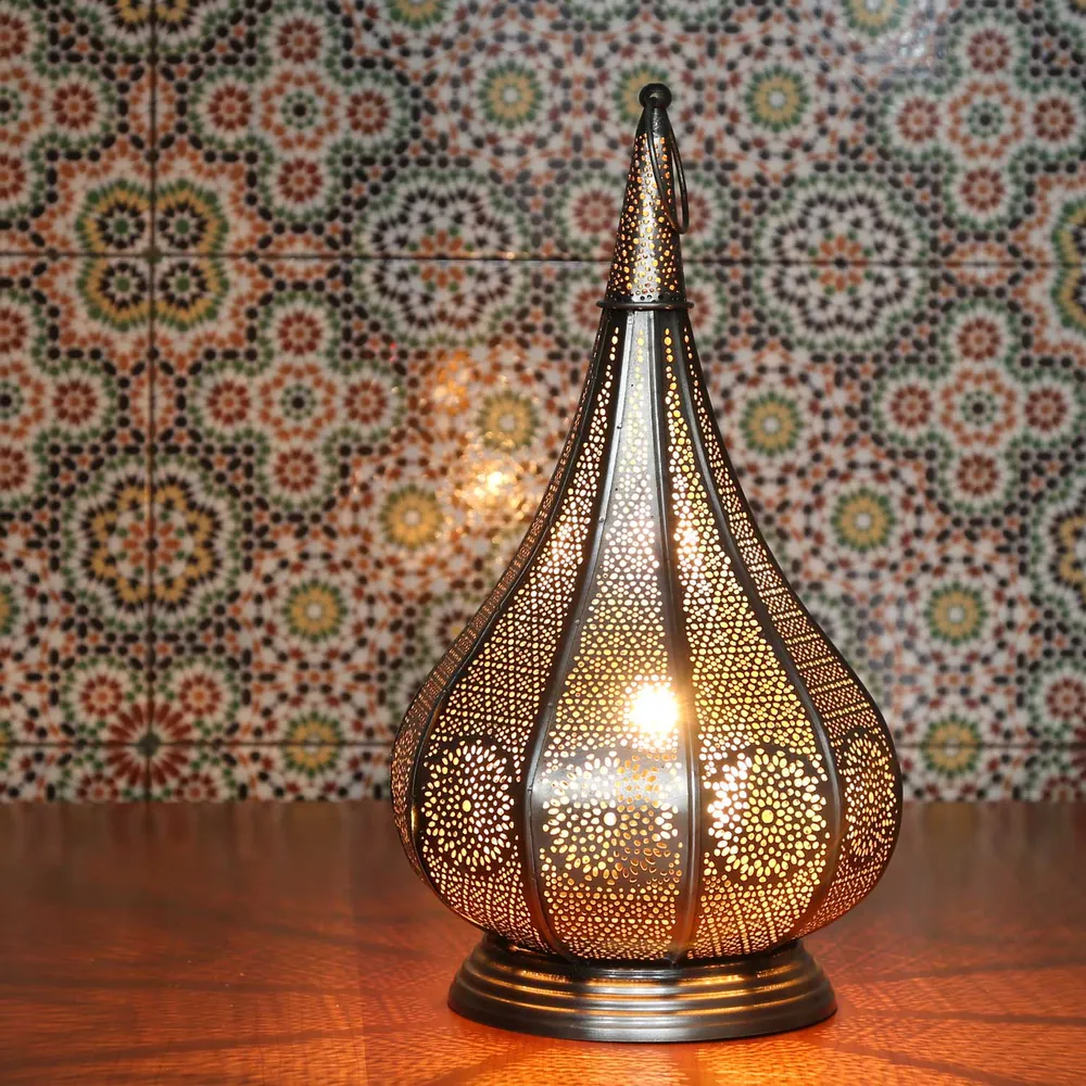 Oosterse lamp Monza Gold