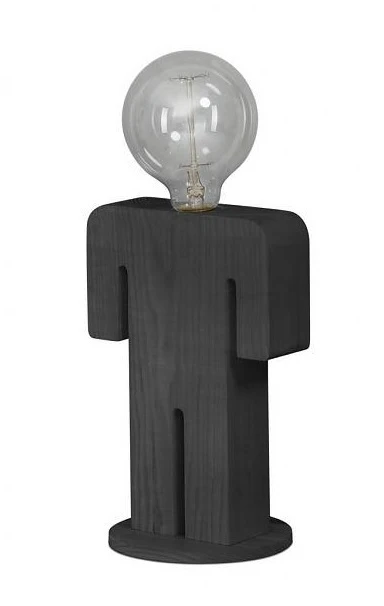 Lamp mannetje hout V/d Pol verlichting