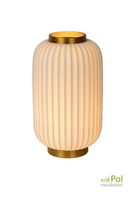 Tafellamp Lampion wit V/d Pol verlichting