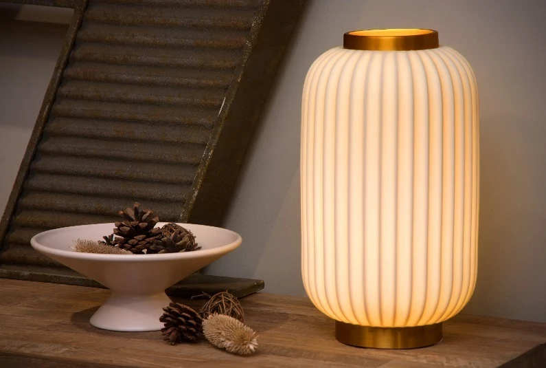 Tafellamp Lampion wit V/d Pol verlichting