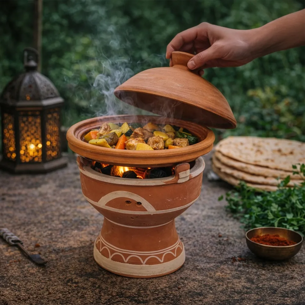Marokkaans Tajine Warmere Majmar
