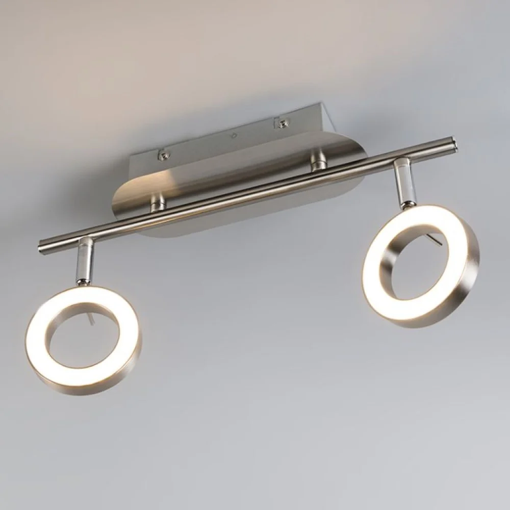 PARED ANILLOS LED ACABADO SATIN 2 X 5 W TECNOLITE